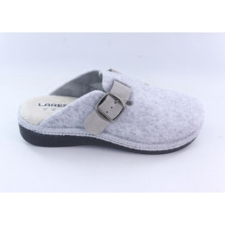 Zapatillas de casa con hebilla color Azul