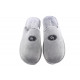 Garzon Zapatillas de casa para Hombre Zapatilla muy comoda bicolor con suela especial parquet Color Gris